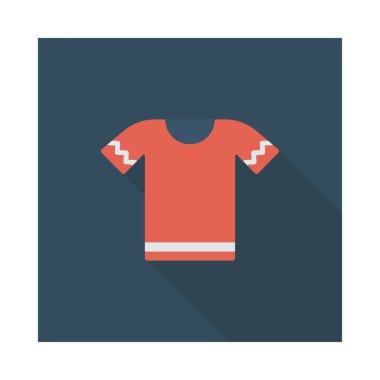 t-shirt simgesi vektör illüstrasyonu 