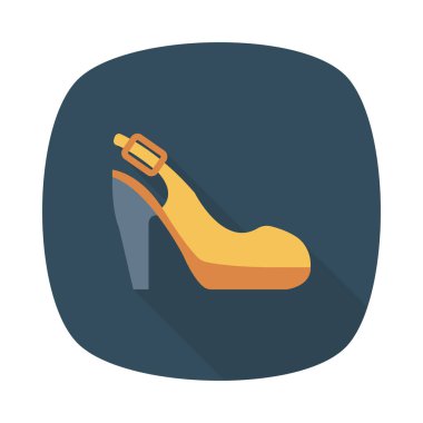 ayakkabı ikonu vektör illüstrasyonu 