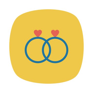 Alyans simge vektör çizim 