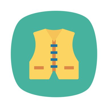 can yeleği vektör çizim 