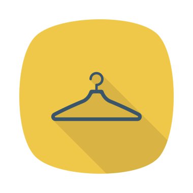 elbise askısı vektör çizim 