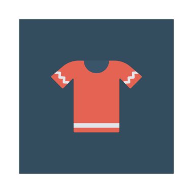 t-shirt simgesi vektör illüstrasyonu 