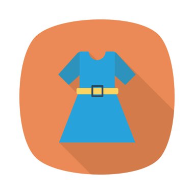 elbise simgesi vektör illüstrasyonu 