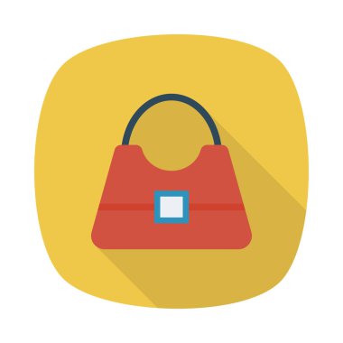 çanta simgesi vektör illüstrasyonu 