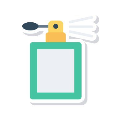 parfüm simge vektör çizim 