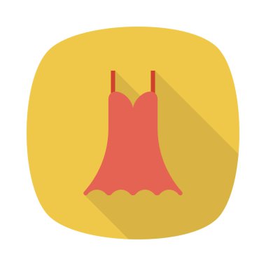 elbise simgesi vektör illüstrasyonu 