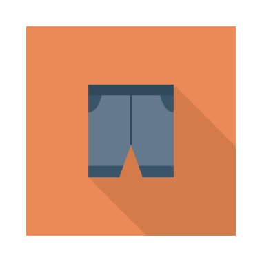 pantolon simgesi vektör illüstrasyonu 