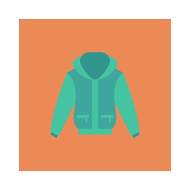 Beyaz arka plan üzerinde izole moda düz simgesi 