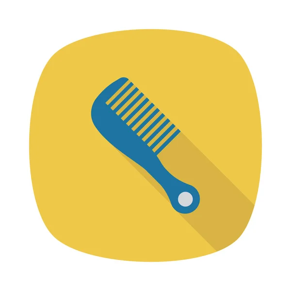Brosse Cheveux Icône Vectorielle Illustration — Image vectorielle