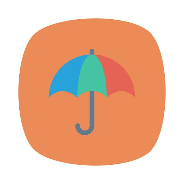 Umbrella Icon Vector Illustration — Stock Vector