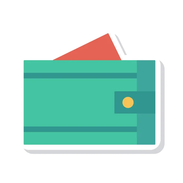Wallet Icon Vector Illustration — Stock Vector