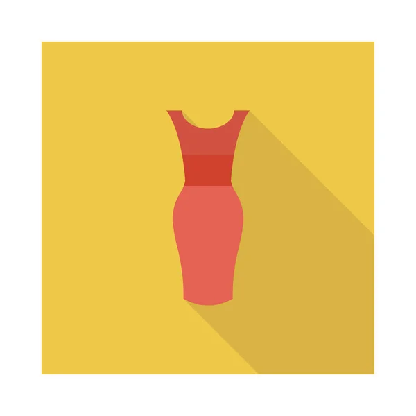 Сукня Значок Векторні Ілюстрації — стоковий вектор