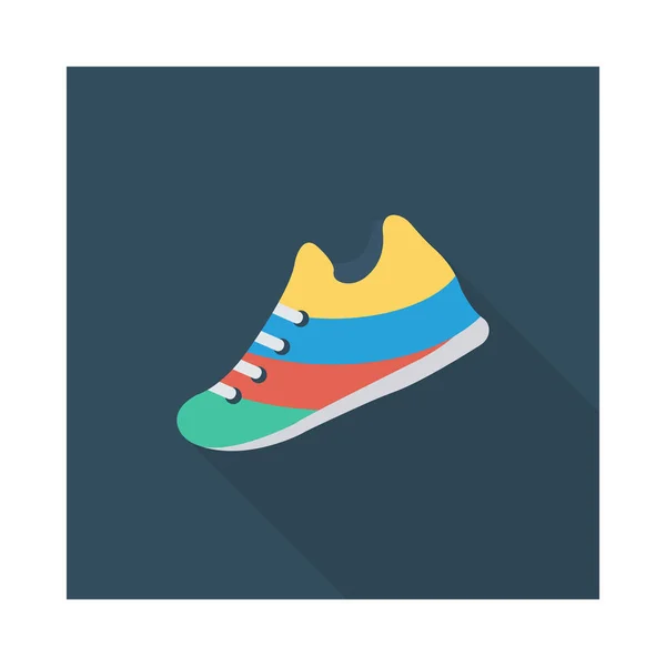 Sport Shoe Icon Vector Illustration — Stock Vector