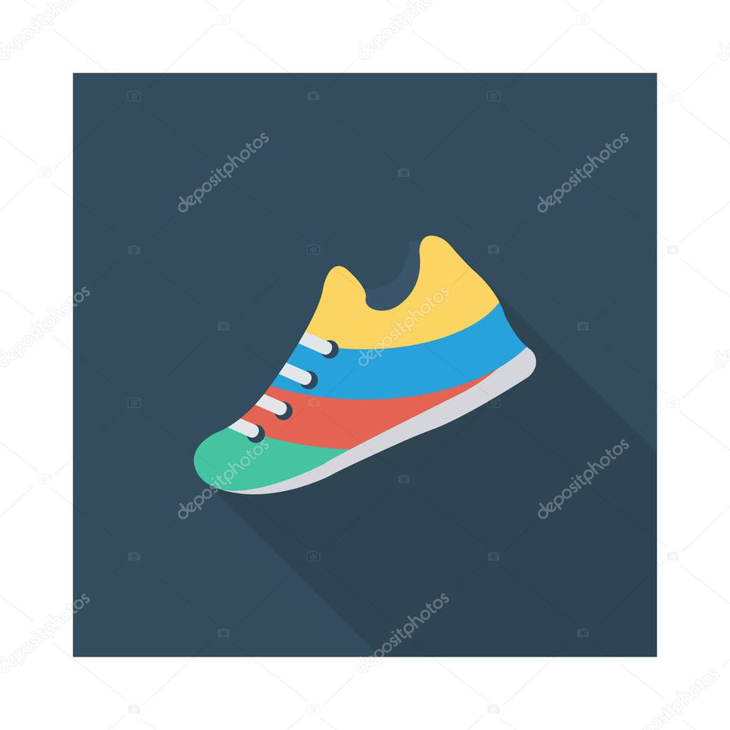 sport shoe icon vector illustration 