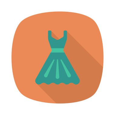 elbise simgesi vektör illüstrasyonu 