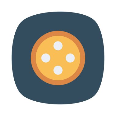 düğme simgesi vektör illüstrasyonu