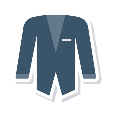 Ceket simge vektör çizim 