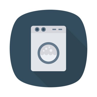 çamaşır makinesi vektör çizim 