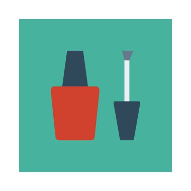 Tırnak cilası vektör illüstrasyonu 