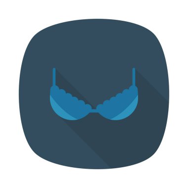 sütyen simgesi vektör illüstrasyonu 