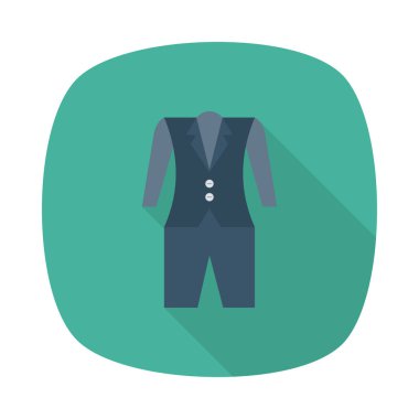 giysi simgesi vektör illüstrasyonu 