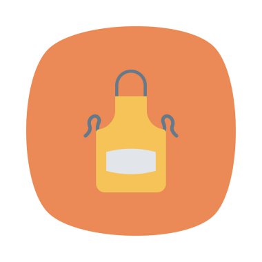 önlük simge vektör çizim 