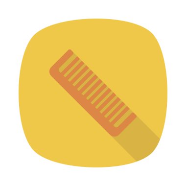 saç fırçası simge vektör çizim 