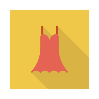 elbise simgesi vektör illüstrasyonu 