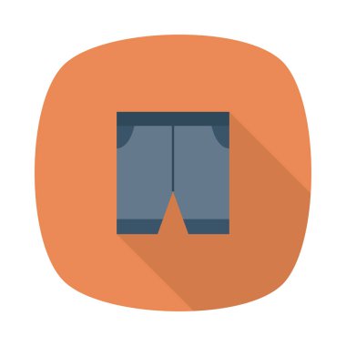 pantolon simgesi vektör illüstrasyonu 