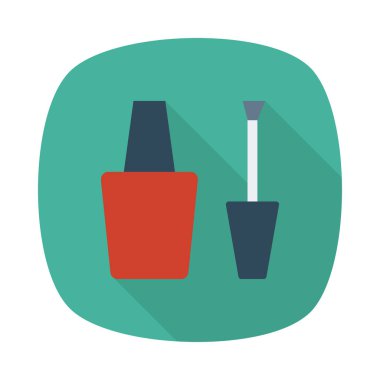 Tırnak cilası vektör illüstrasyonu 