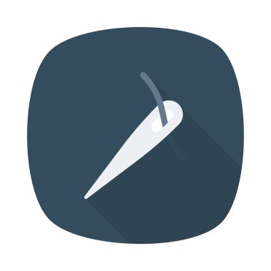 iğne simge vektör çizim 