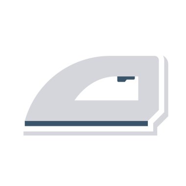 Demir ikon vektör illüstrasyonu 