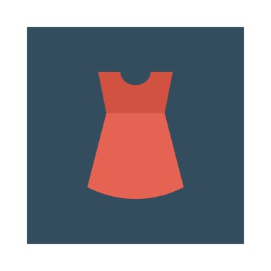 elbise simgesi vektör illüstrasyonu 