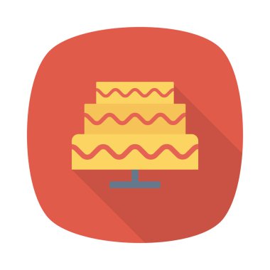 kek ikonu vektör illüstrasyonu 