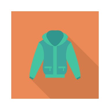 Beyaz arka plan üzerinde izole moda düz simgesi 