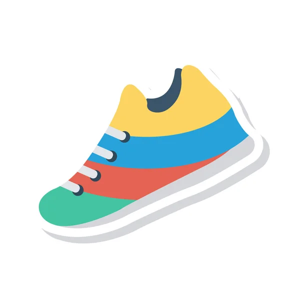 スポーツ靴のアイコン ベクトル図 — ストックベクタ