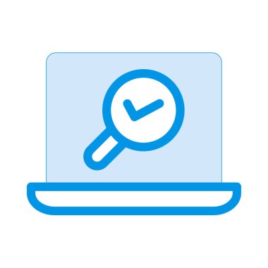 Büyütme cam vektör illüstrasyonu 