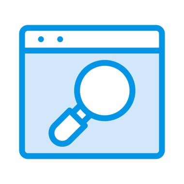 Beyaz arkaplanda web simgesi izole edildi 