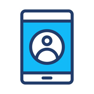 Telefon iletişim vektör çizim 