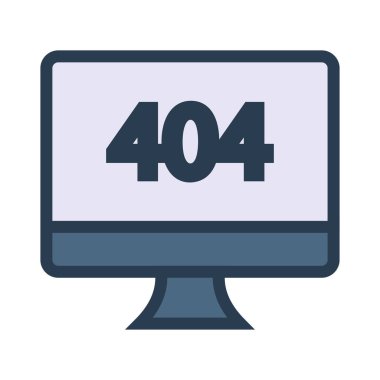 Hata simgesi vektör illüstrasyonu 