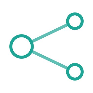 bağlantı simgesi vektör illüstrasyonu 