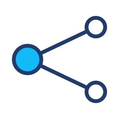bağlantı simgesi vektör illüstrasyonu 
