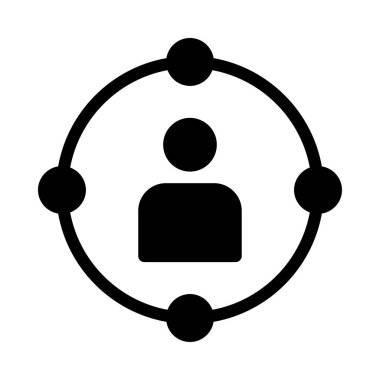 man simgesi vektör illüstrasyonu 