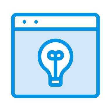 Beyaz arkaplanda web simgesi izole edildi 