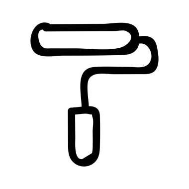 boya rulo vektör çizim 