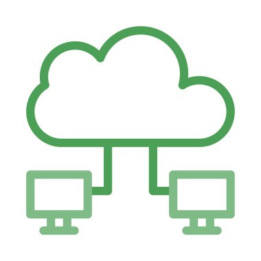 bellek simge vektör çizim 