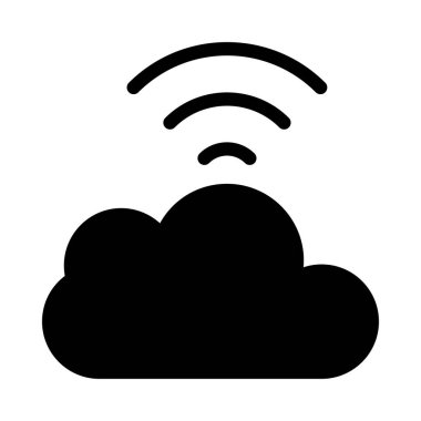 wifi simgesi vektör illüstrasyonu 