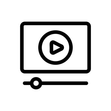 oyuncu simge vektör çizim 