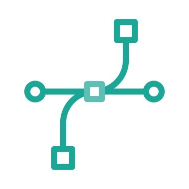 bağlantı simgesi vektör illüstrasyonu 