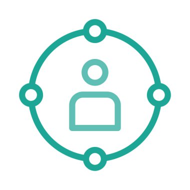 man simgesi vektör illüstrasyonu 